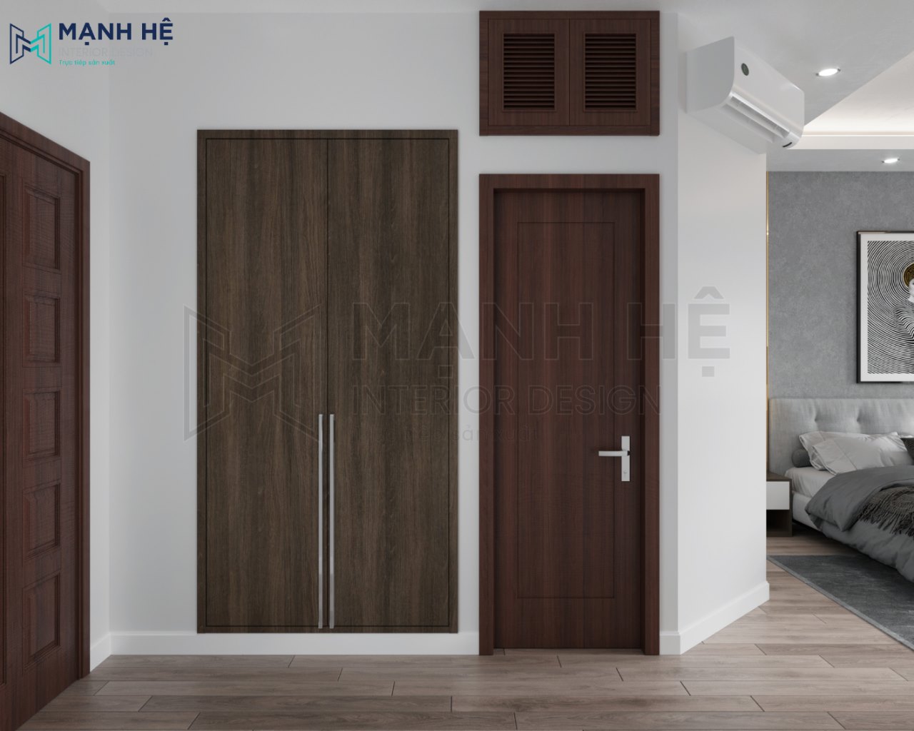 3 Nha Ve Sinh Trong Phong Ngu Noi That Manh He Bộ phòng ngủ 16m2 PN060