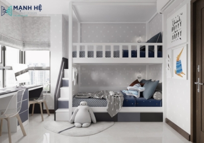 Giường tầng đẹp cho trẻ em GT005