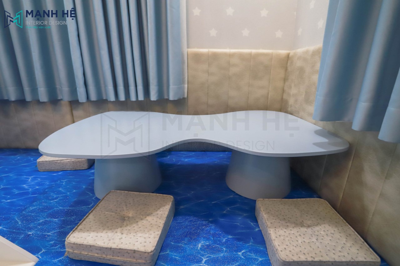 Khong Gian Vui Choi Cho Be Noi That Manh He Giường tầng thủy thủ cho bé GT006