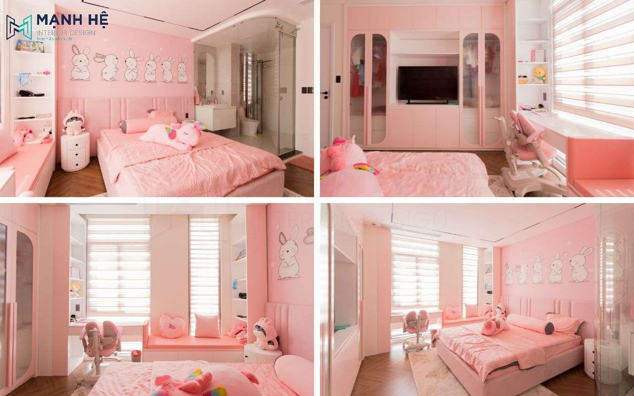 Diện tích hợp lý cho phòng ngủ trẻ em 