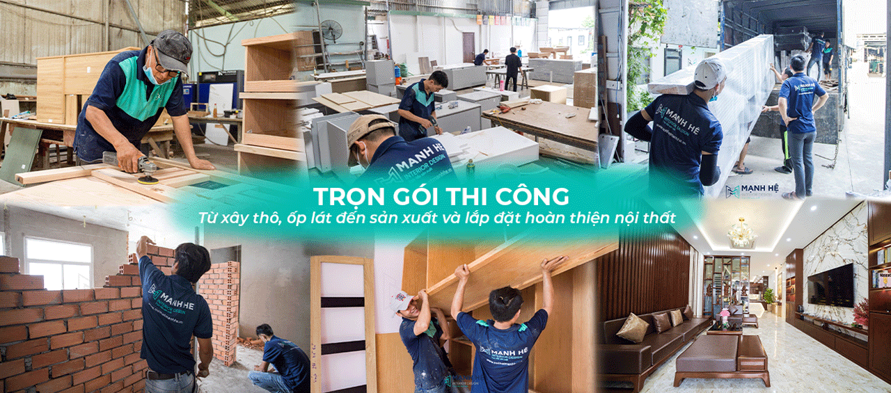 Thi công nội thất bao gồm những gì?