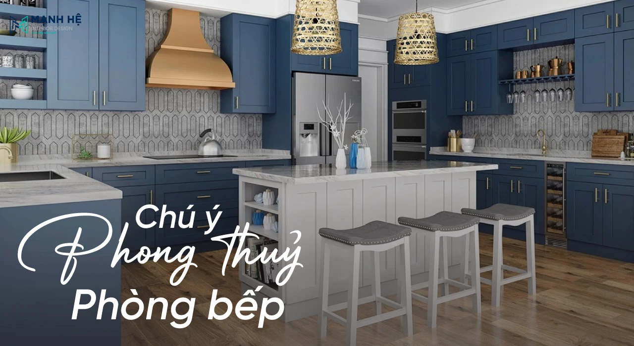 Dù là chất liệu tủ bếp gỗ công nghiệp hay gỗ tự nhiên thì phong thủy cũng chính là yếu tố mà bạn không thể bỏ qua 