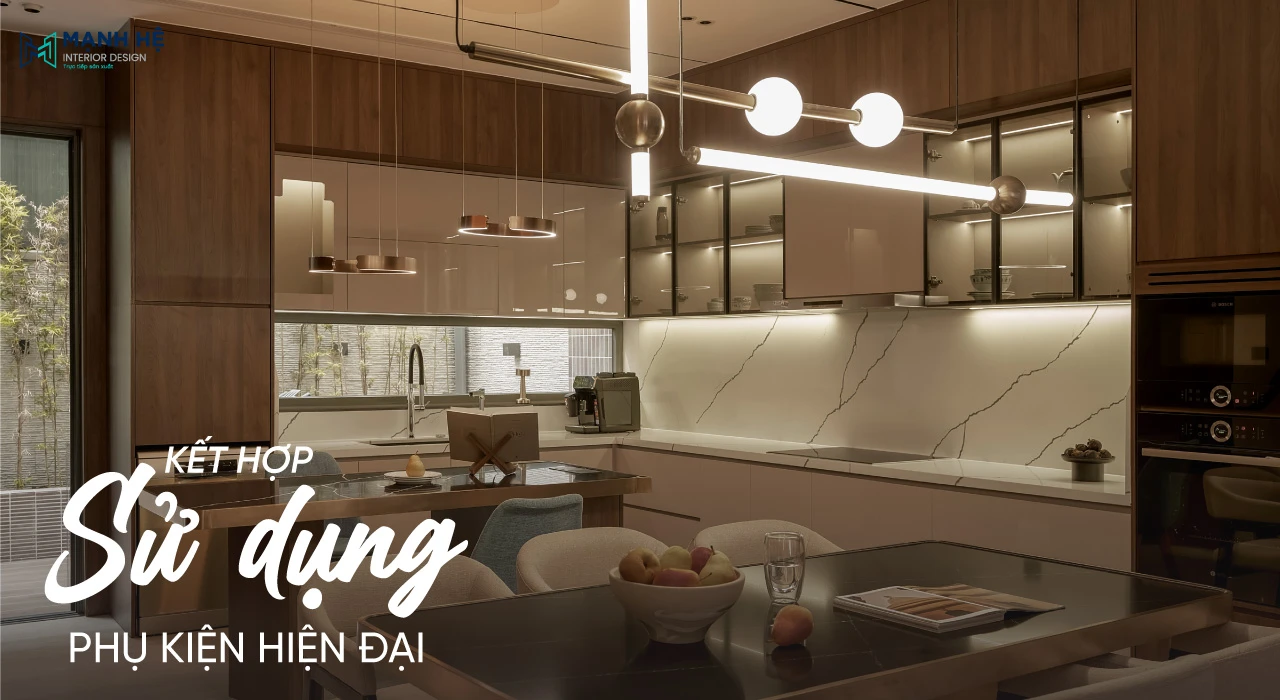 Phối hợp sử dụng phụ kiện thông minh giúp việc nấu nướng, sắp xếp trở nên nhẹ nhàng hơn 