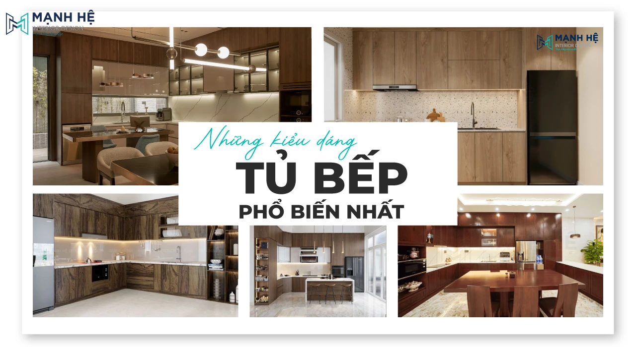 150+ Mẫu tủ bếp đẹp bền hiện đại kèm báo giá TỐT