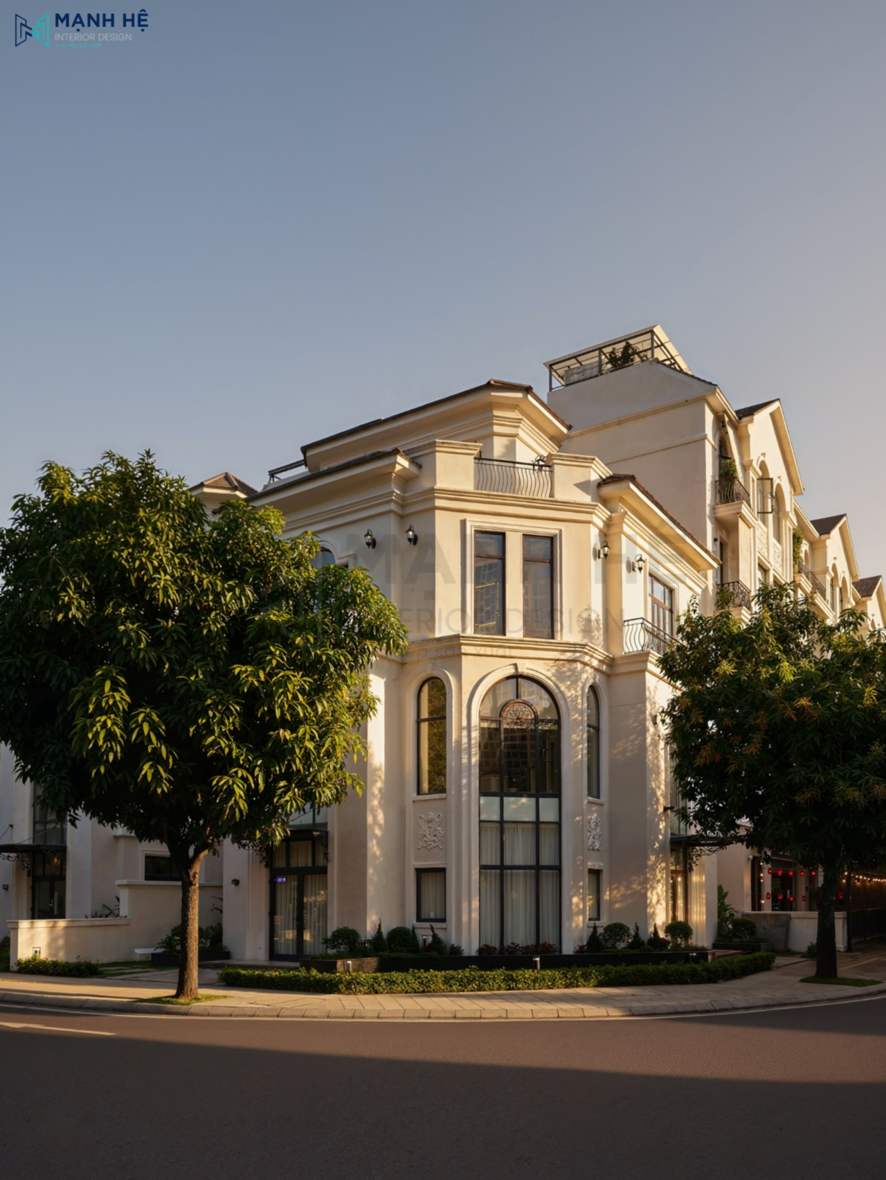 Căn biệt thự đơn lập The Manhattan Vinhomes Grand Park được Mạnh Hệ hoàn thiện nội thất trọn gói