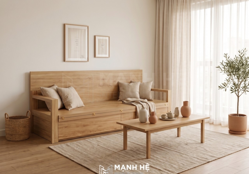 Sofa Giuong Cho Can Ho Nho